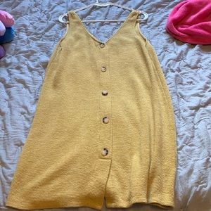 Tank top sweater dress